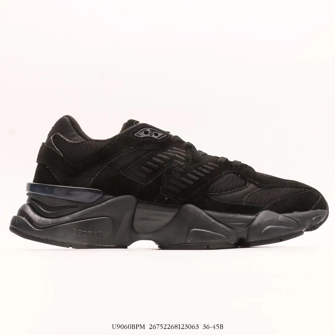 New Balance NB 9060  “Triple Black”  Sneakers      U9060BPM - PerfectKickZ
