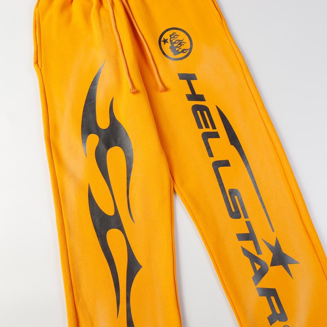 Hellstar Fire Flare Bottom Sweatpants  - PerfectKickZ