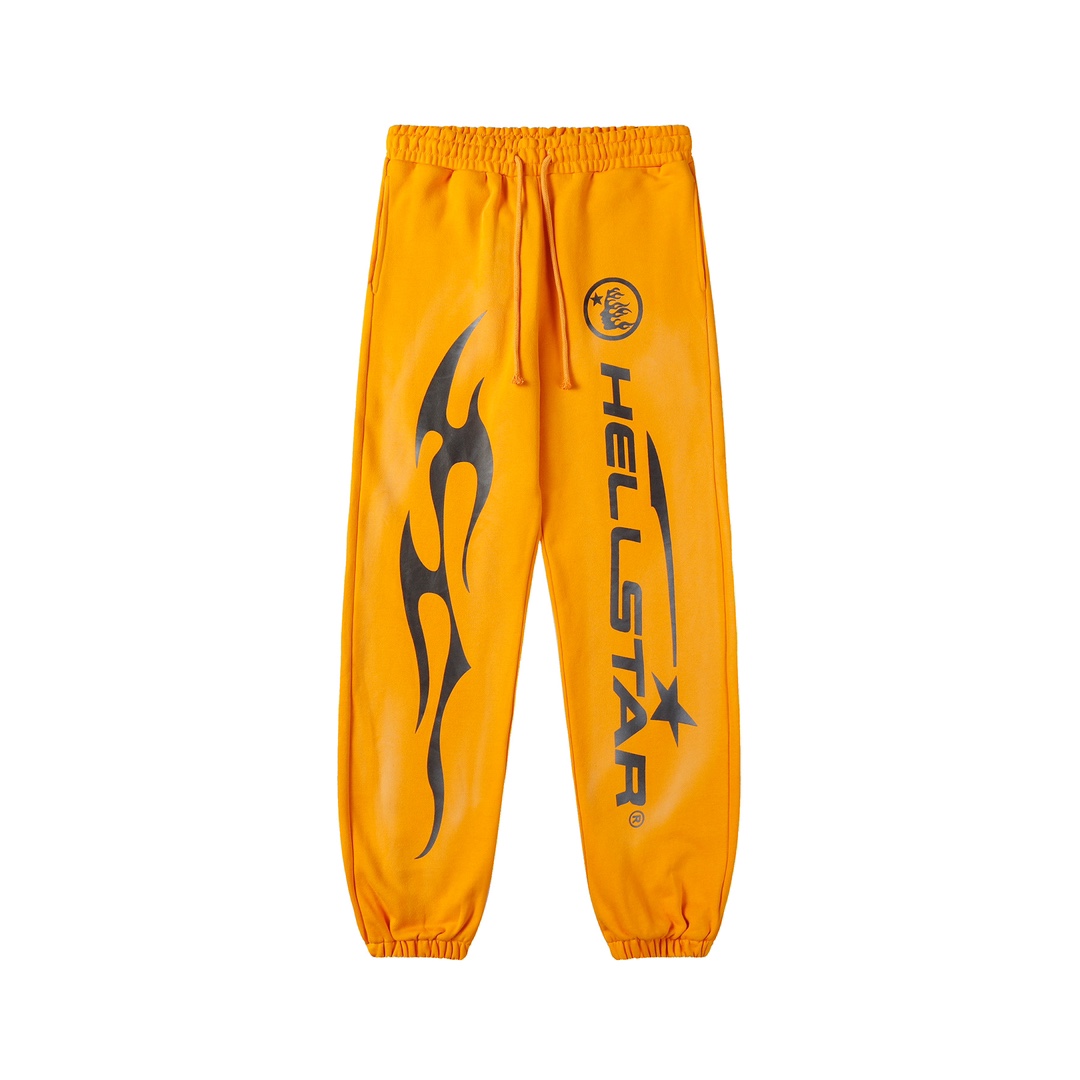 Hellstar Fire Flare Bottom Sweatpants  - PerfectKickZ
