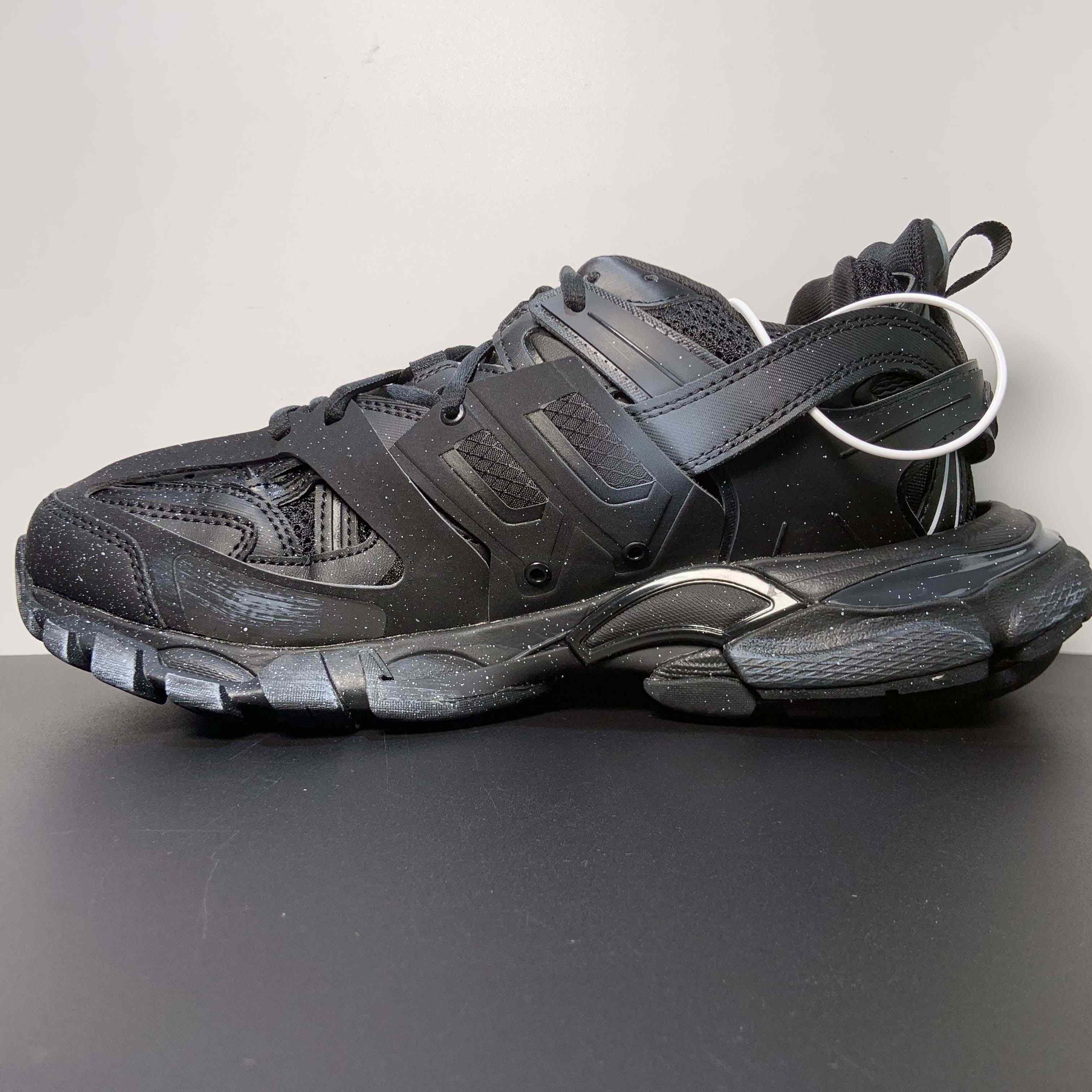 Balenciaga Track Signature Sneaker in black - PerfectKickZ