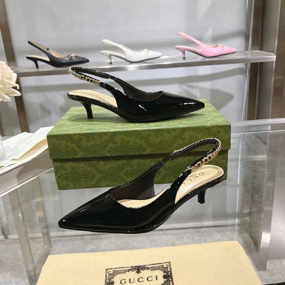 Gucci Signoria Slingback Pump - PerfectKickZ
