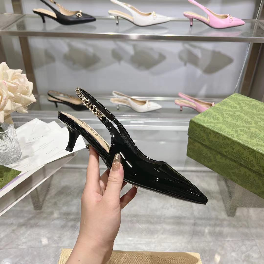 Gucci Signoria Slingback Pump - PerfectKickZ