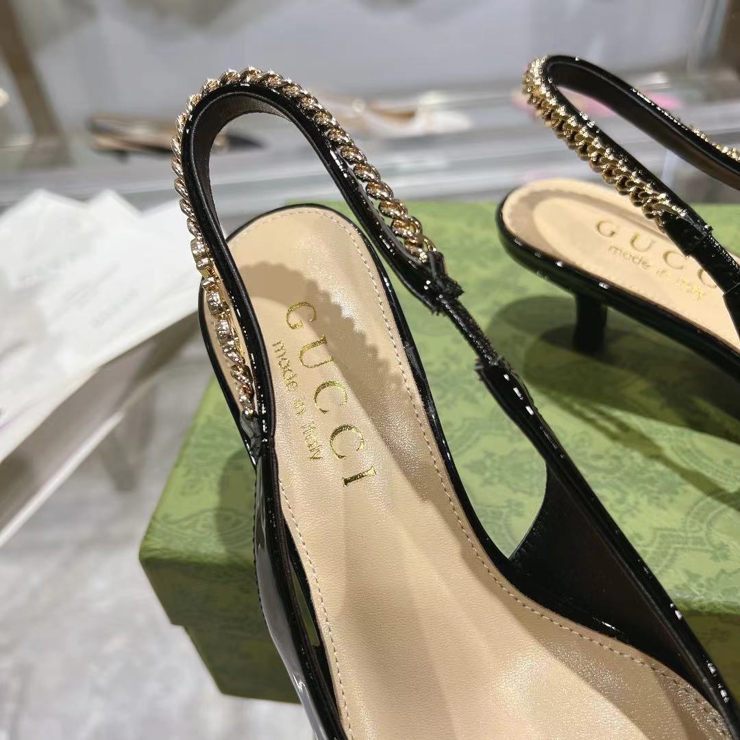 Gucci Signoria Slingback Pump - PerfectKickZ