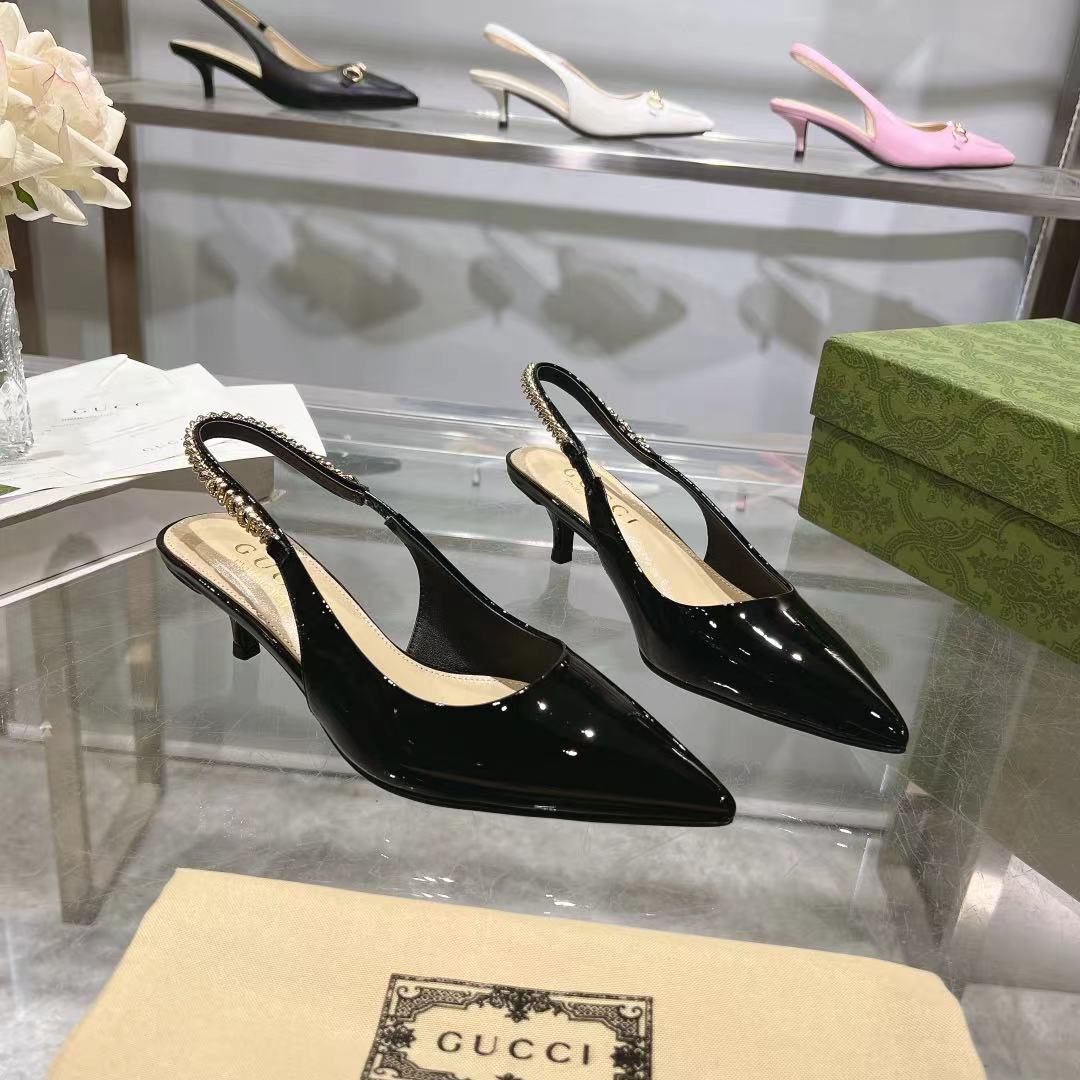 Gucci Signoria Slingback Pump - PerfectKickZ