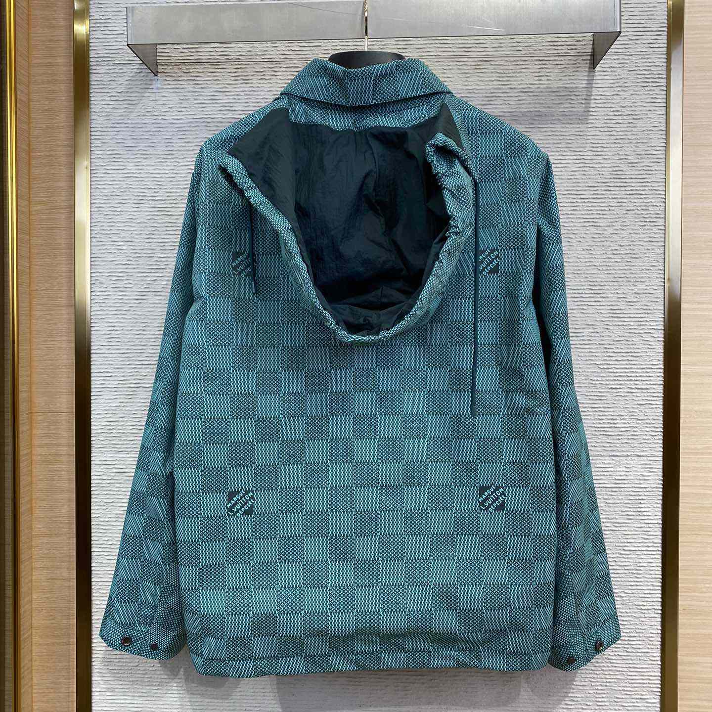 Louis Vuitton Printed Nylon Hooded Windbreaker  1AFQD4 - PerfectKickZ