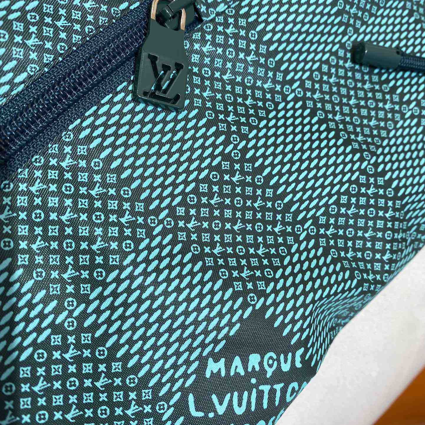 Louis Vuitton Printed Nylon Hooded Windbreaker  1AFQD4 - PerfectKickZ