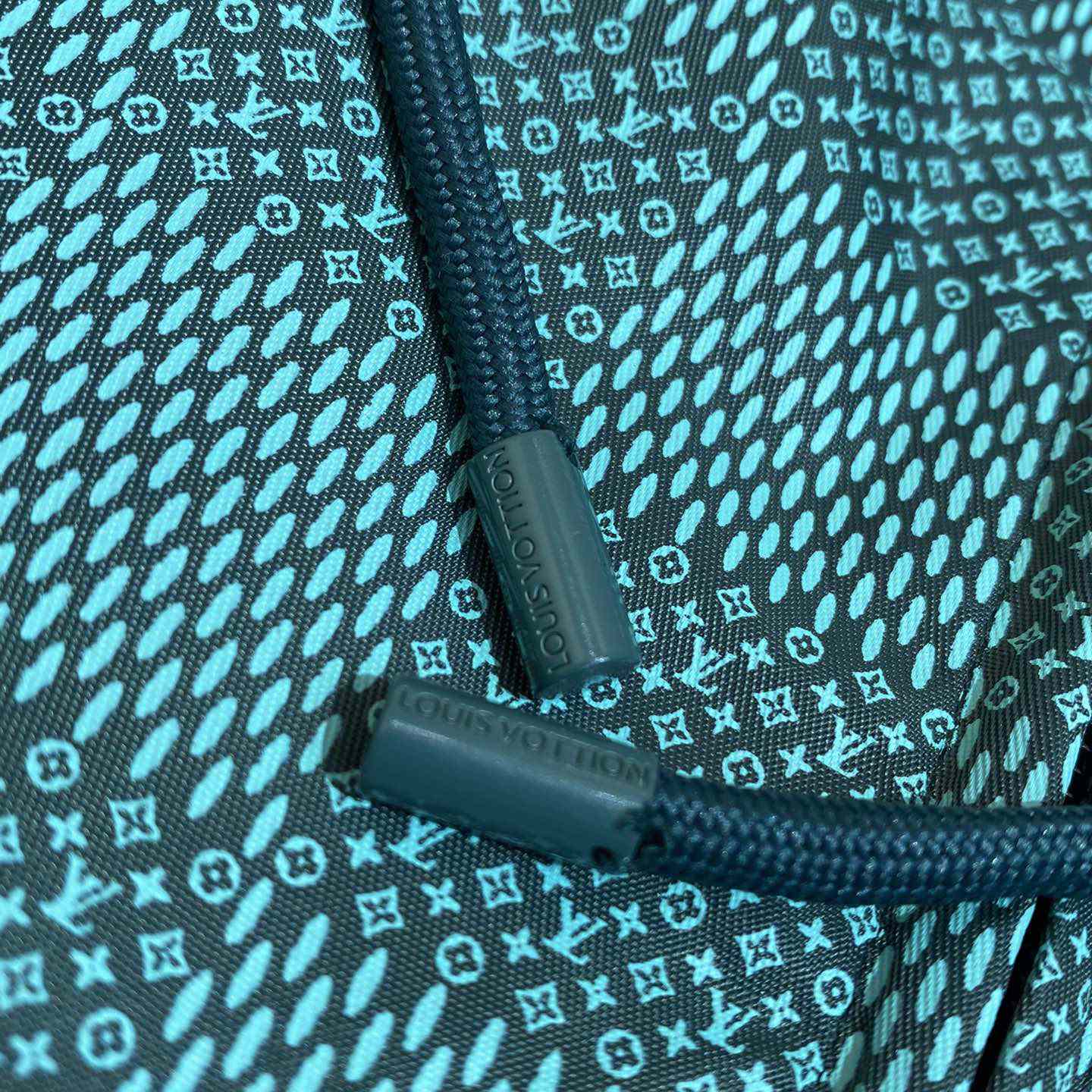 Louis Vuitton Printed Nylon Hooded Windbreaker  1AFQD4 - PerfectKickZ