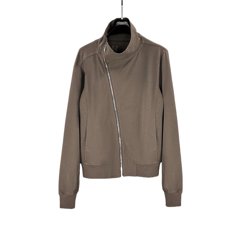 Rick Owens Off-centre Zip-up Jacket - PerfectKickZ
