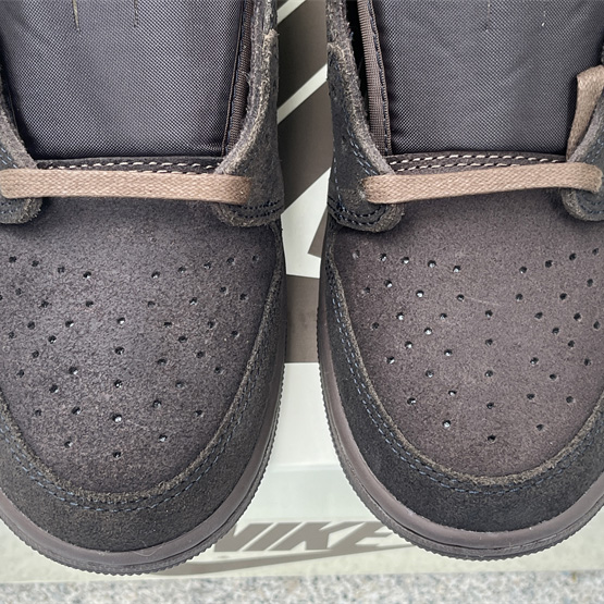 Travis Scott x Jordan Air Jordan 1 Low OG “Velvet Brown” Sneaker     DM7866-202 - PerfectKickZ
