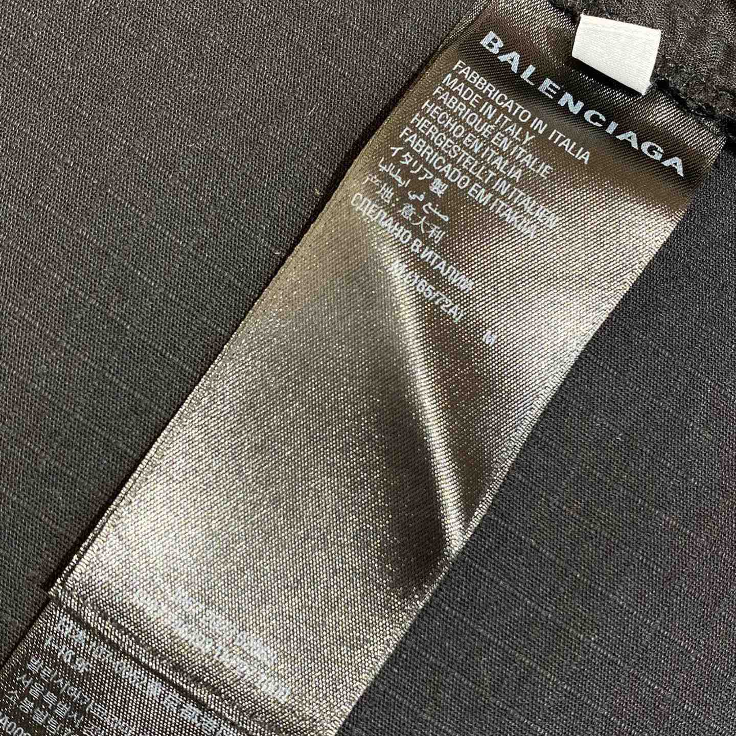 Balenciaga Large Cargo Pants In Black - PerfectKickZ
