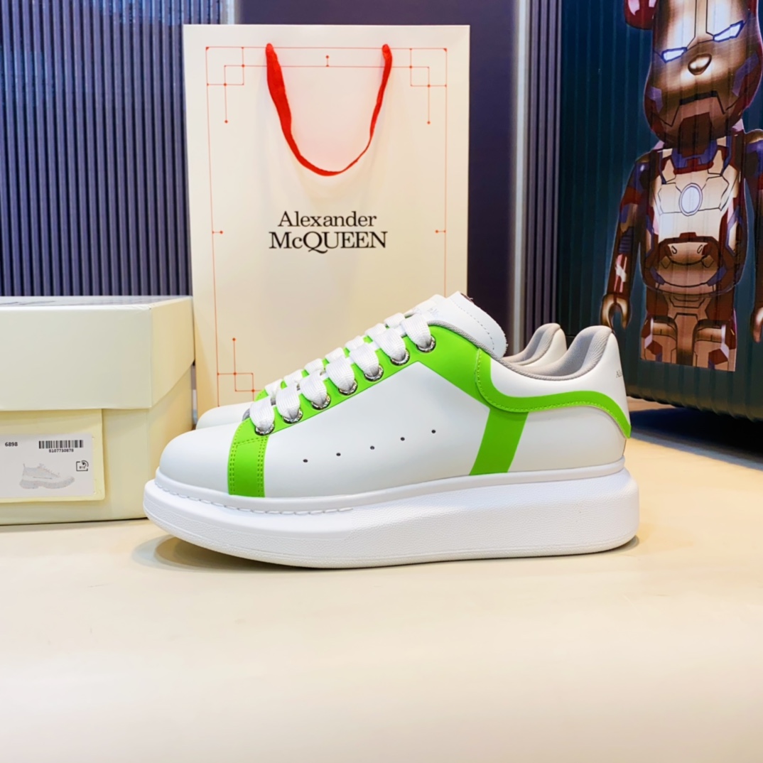 Alexander Mcqueen Oversized Sneaker 'White Green Ombre' - PerfectKickZ