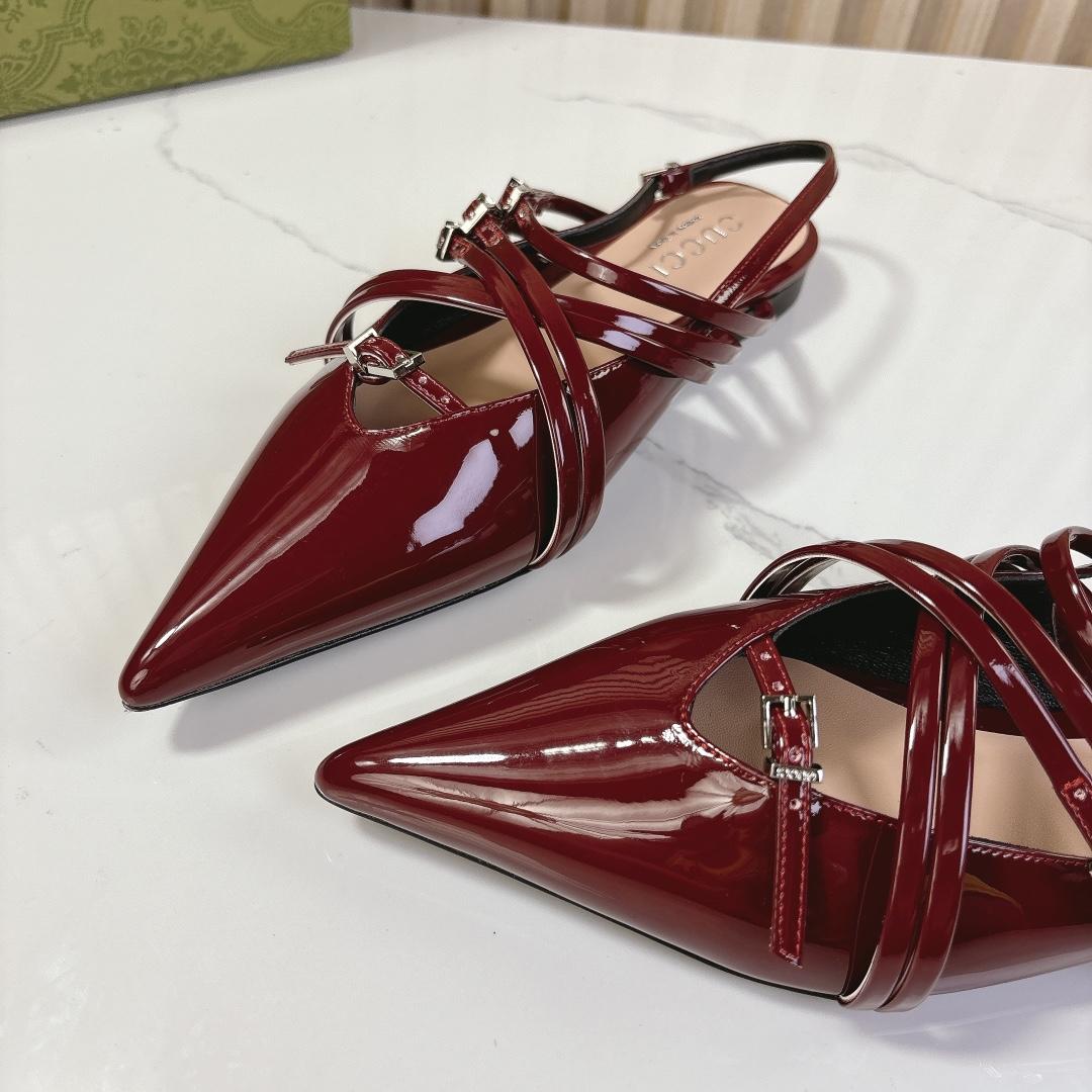 Gucci Women's Strappy Ballet Flat - PerfectKickZ