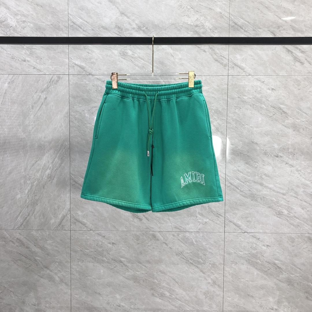 Amiri Logo-print Drawstring-waistband Shorts - PerfectKickZ