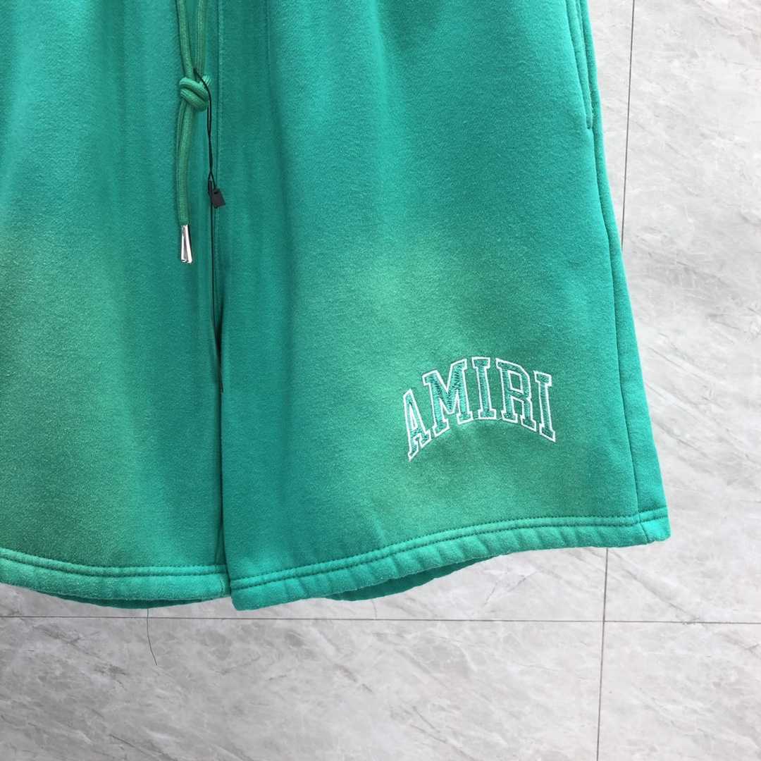 Amiri Logo-print Drawstring-waistband Shorts - PerfectKickZ