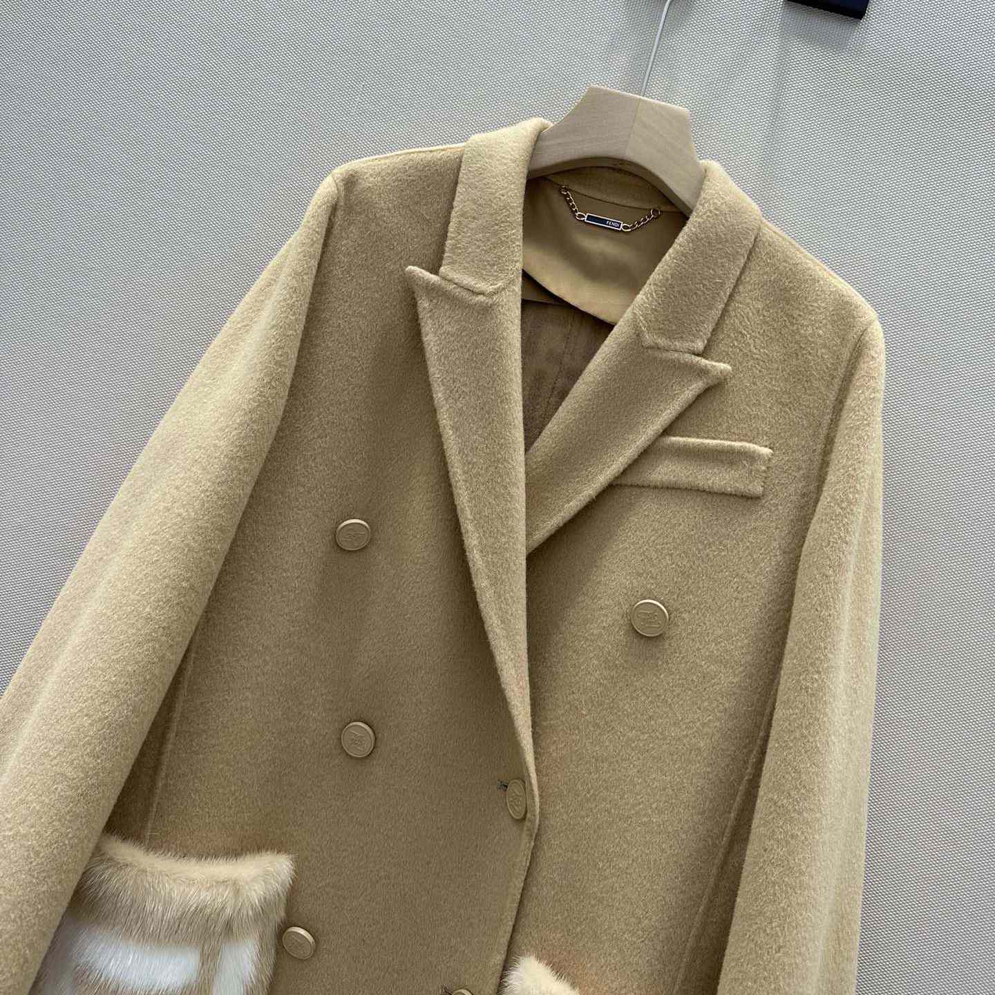 Fendi Wool Coat - PerfectKickZ