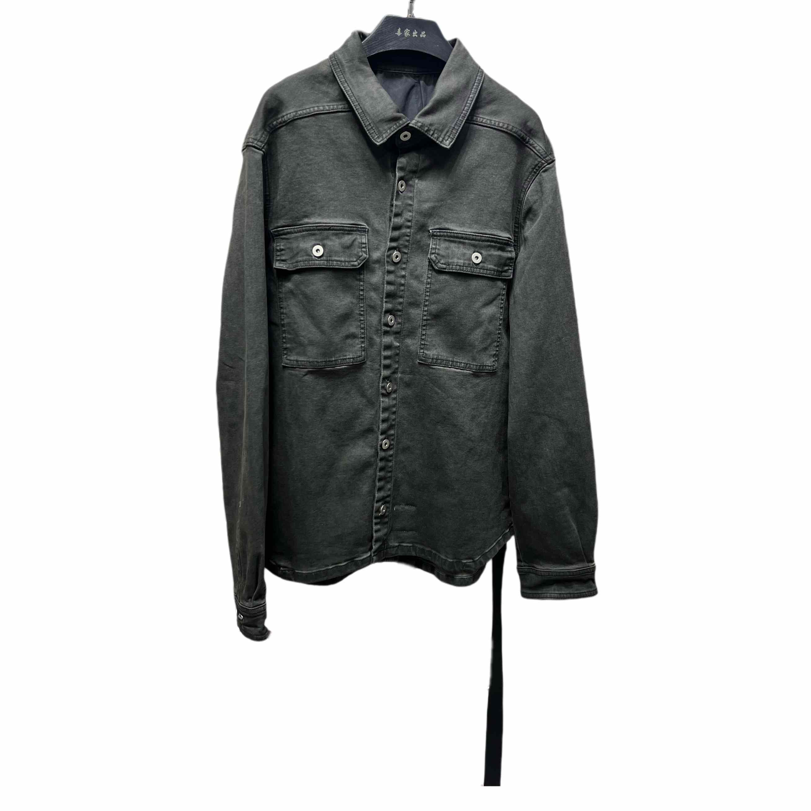 Rick Owens DRKSHDW Garment-dyed Shirt Jacket - PerfectKickZ