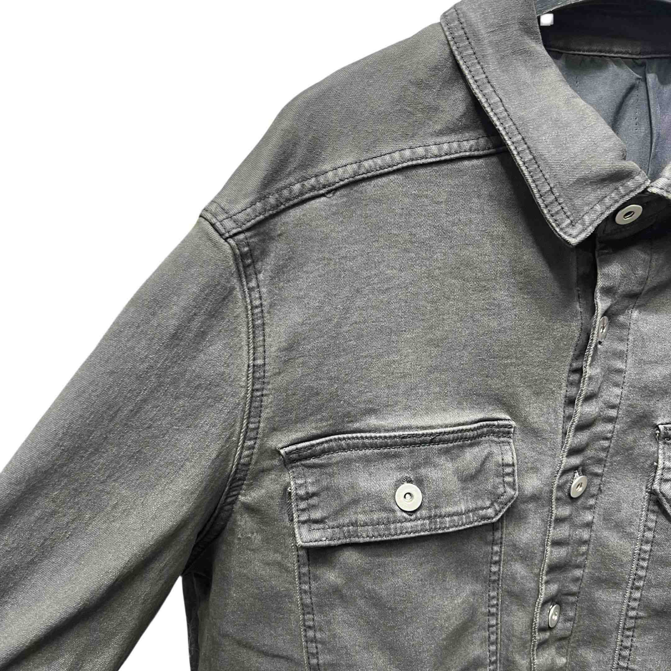 Rick Owens DRKSHDW Garment-dyed Shirt Jacket - PerfectKickZ
