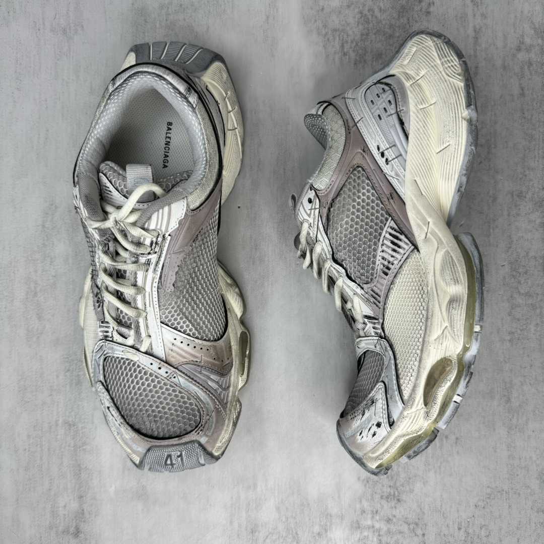Balenciaga Stapler Sneaker In Beige/grey  - PerfectKickZ