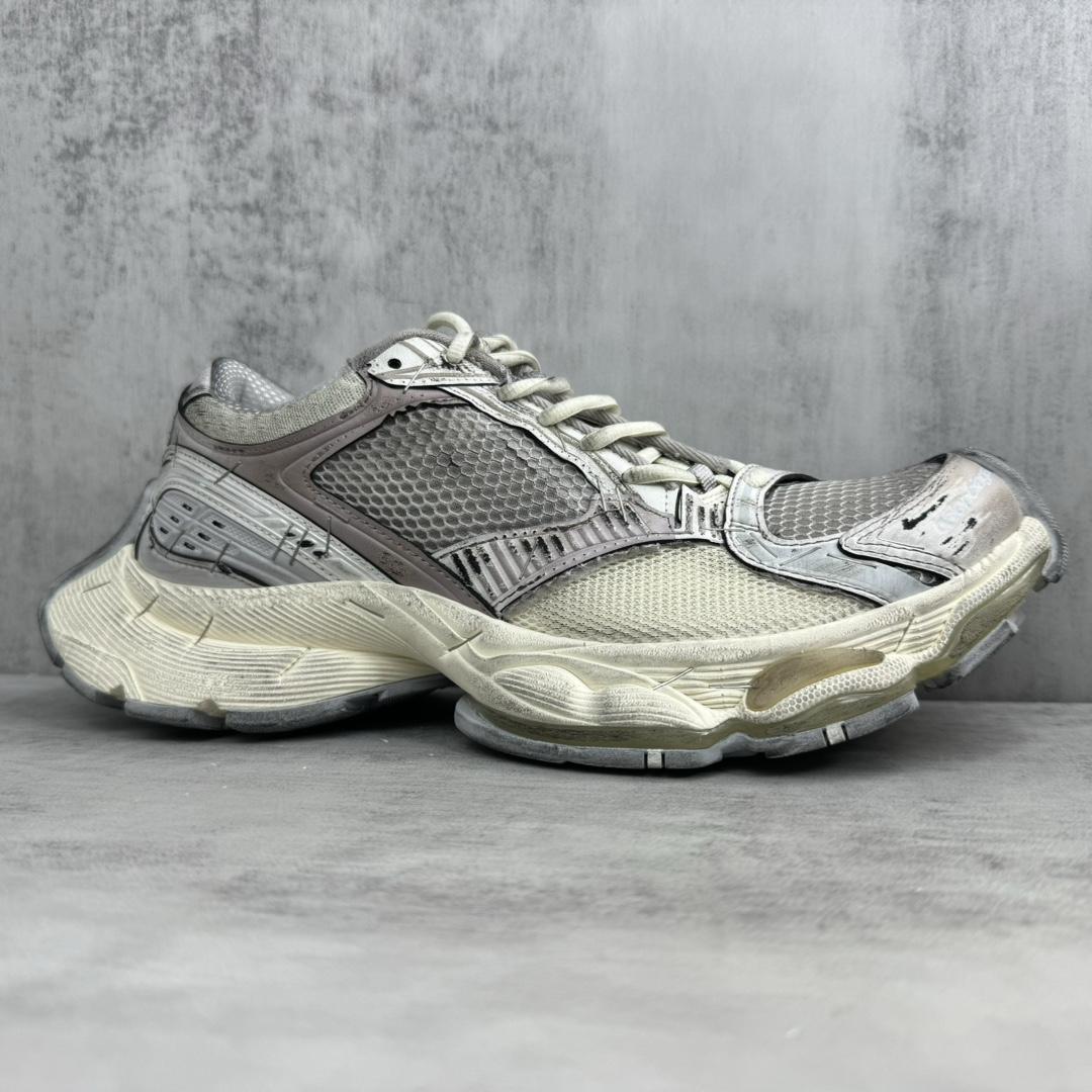 Balenciaga Stapler Sneaker In Beige/grey  - PerfectKickZ