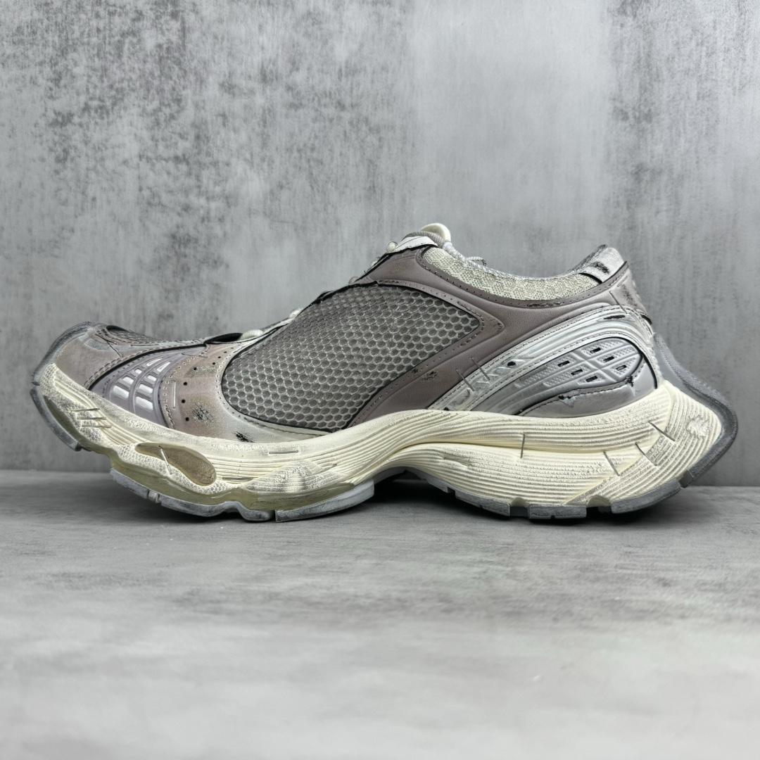 Balenciaga Stapler Sneaker In Beige/grey  - PerfectKickZ