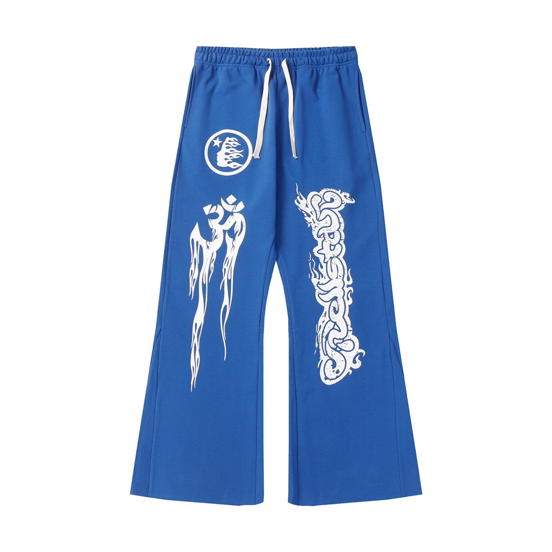 Hellstar Capsule 4 Blue Sweatpants - PerfectKickZ