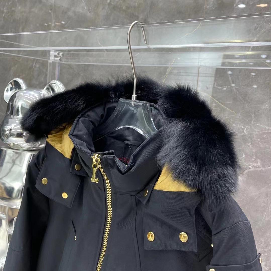 Moose Knuckles Gold Series Little Rapids Bomber Jacket - PerfectKickZ