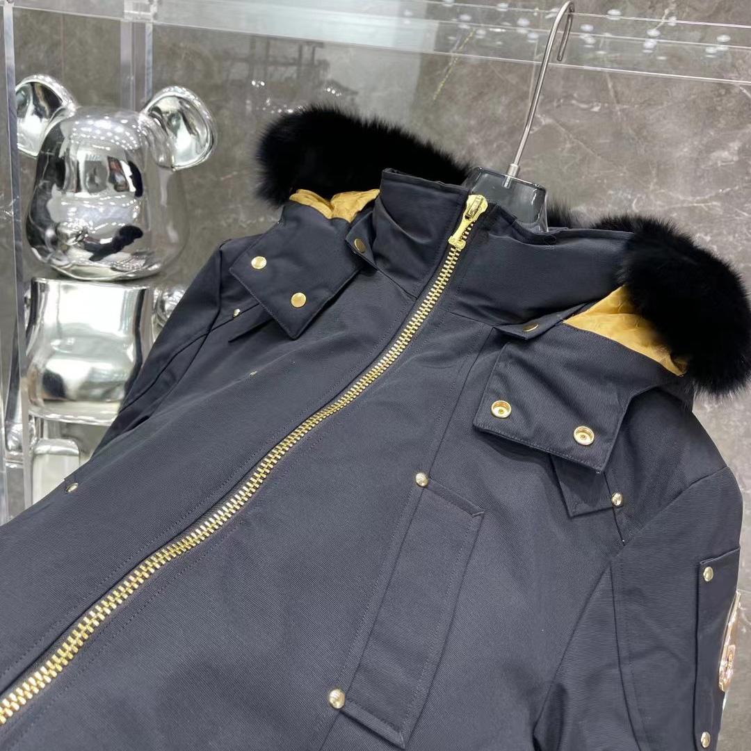 Moose Knuckles Gold Series Little Rapids Bomber Jacket - PerfectKickZ