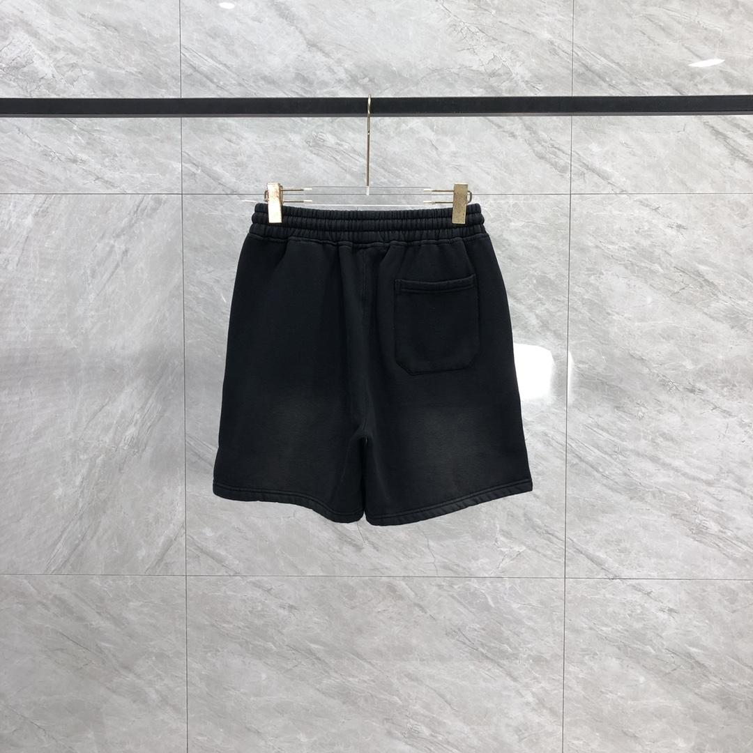 Amiri Logo-print Drawstring-waistband Shorts - PerfectKickZ