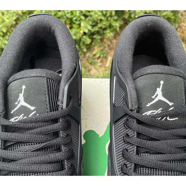 Air Jordan 4 RM “Black Cat” Sneakers     FQ7939-004 - PerfectKickZ
