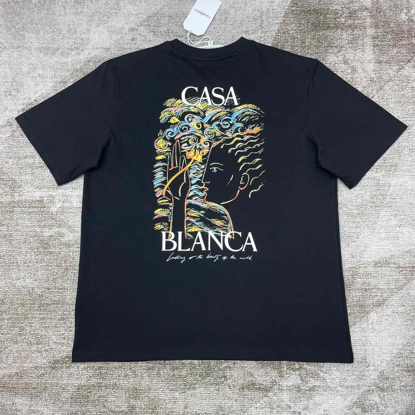 Casablanca Mushroom Goddess T-Shirt    C919 - PerfectKickZ