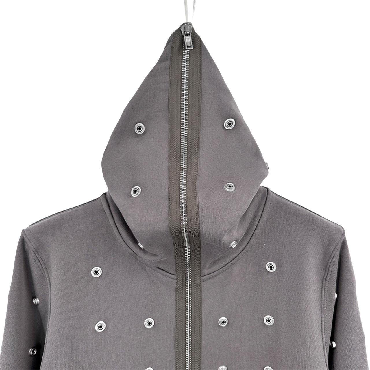 Rick Owens DRKSHDW Stud-detailing Zipped Hoodie - 