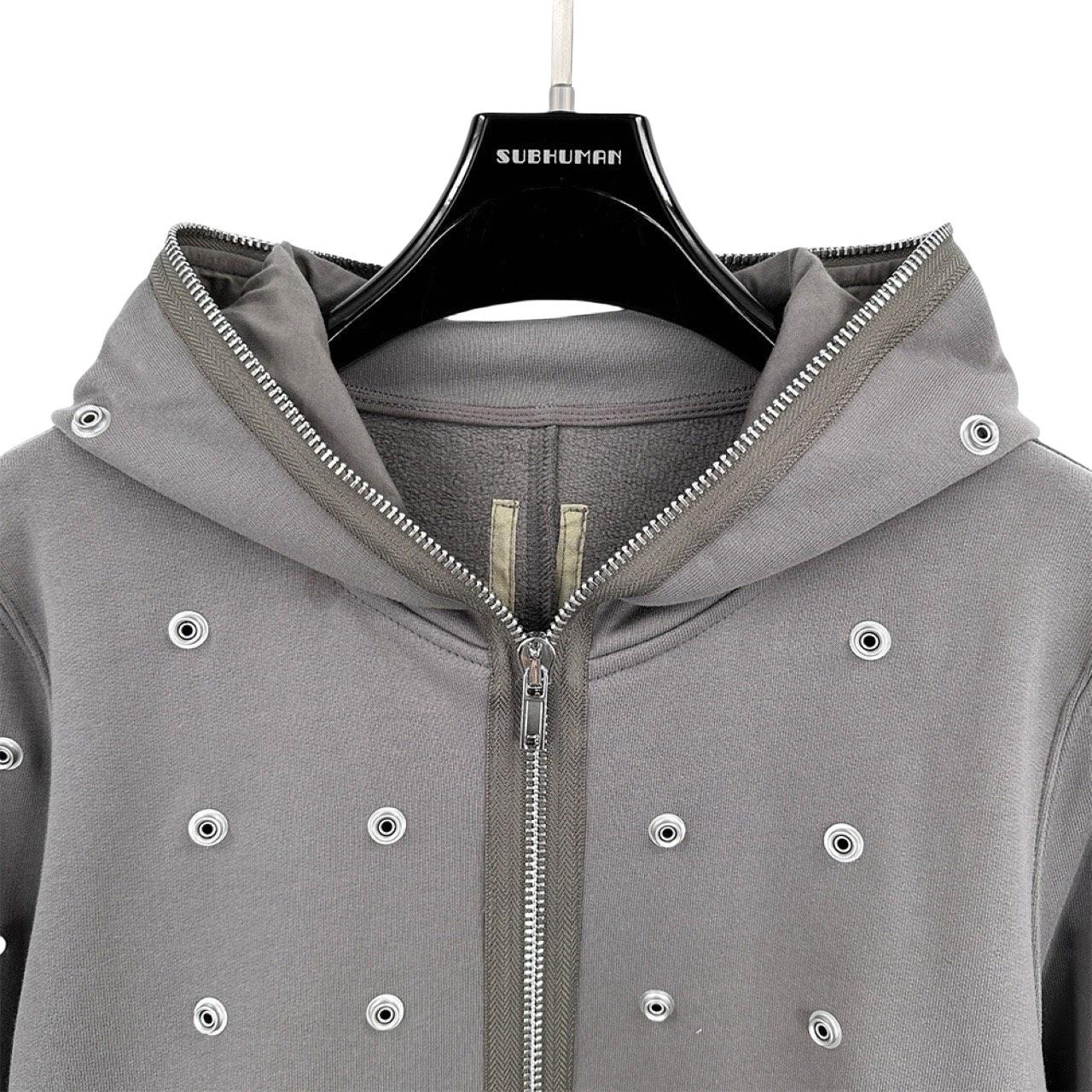 Rick Owens DRKSHDW Stud-detailing Zipped Hoodie - 