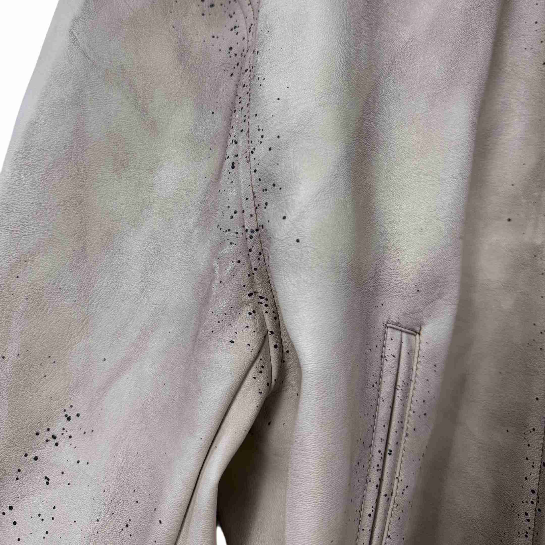 Enfants Riches Deprimes Embroidered-motif Leather Jacket - PerfectKickZ