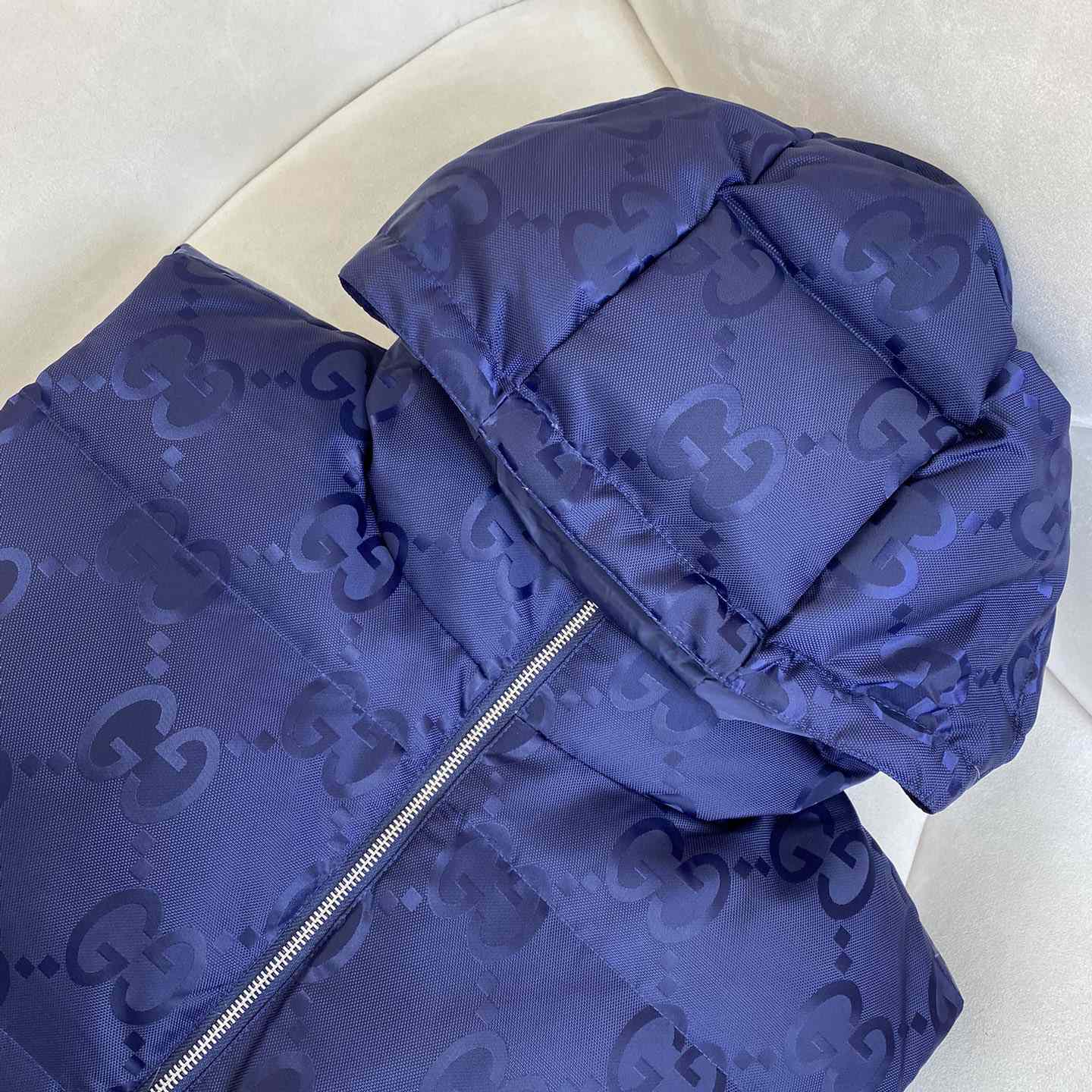 Gucci Jumbo GG Canvas Down Vest - PerfectKickZ