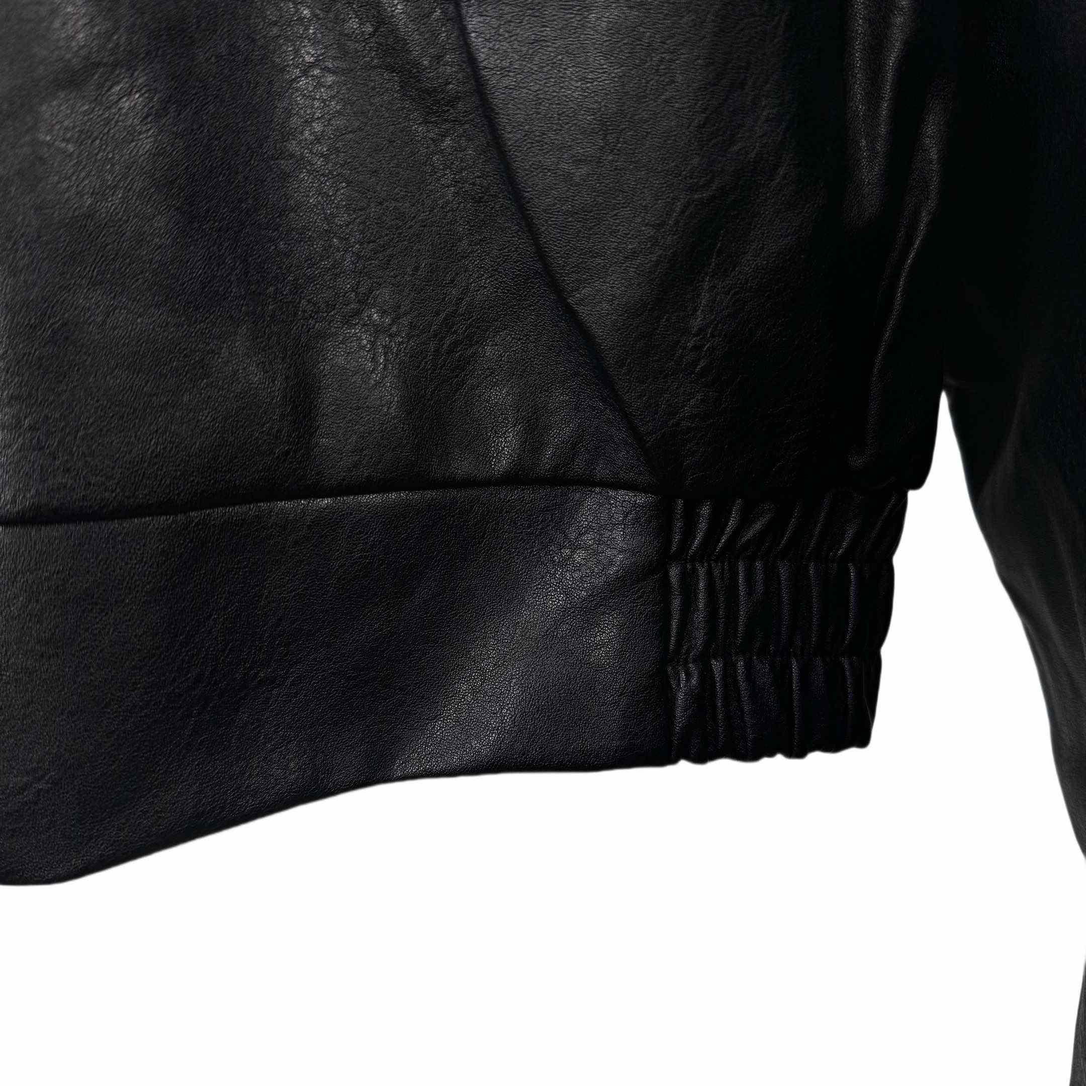 Enfants Riches Deprimes Opium Embroidered Leather Jacket - PerfectKickZ