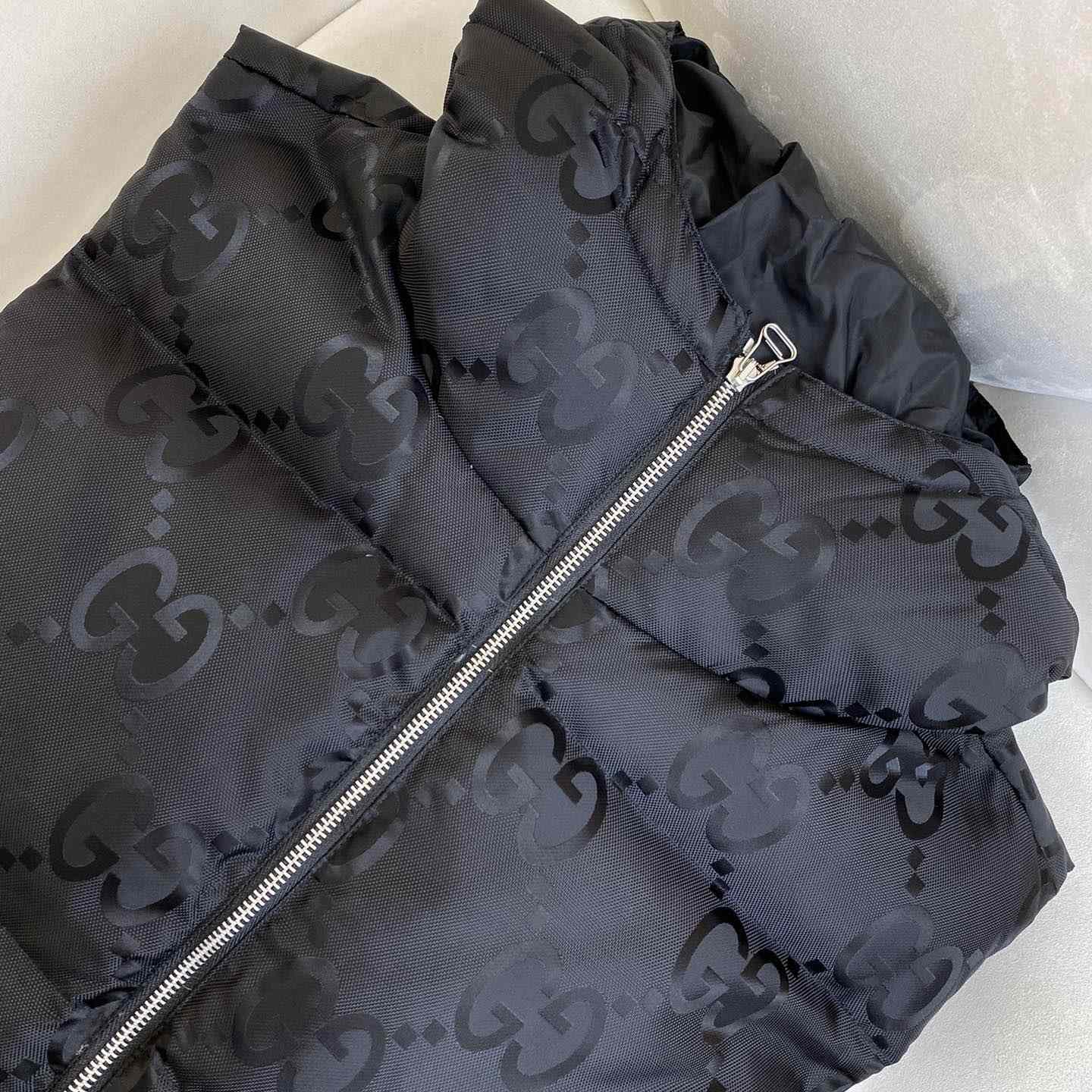 Gucci Jumbo GG Canvas Down Vest - 