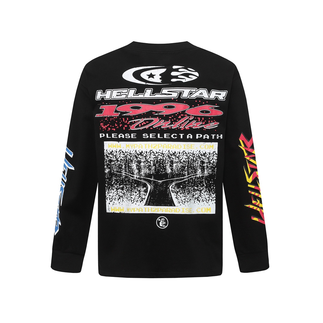 Hellstar Pixel Long Sleeve T-Shirt - PerfectKickZ