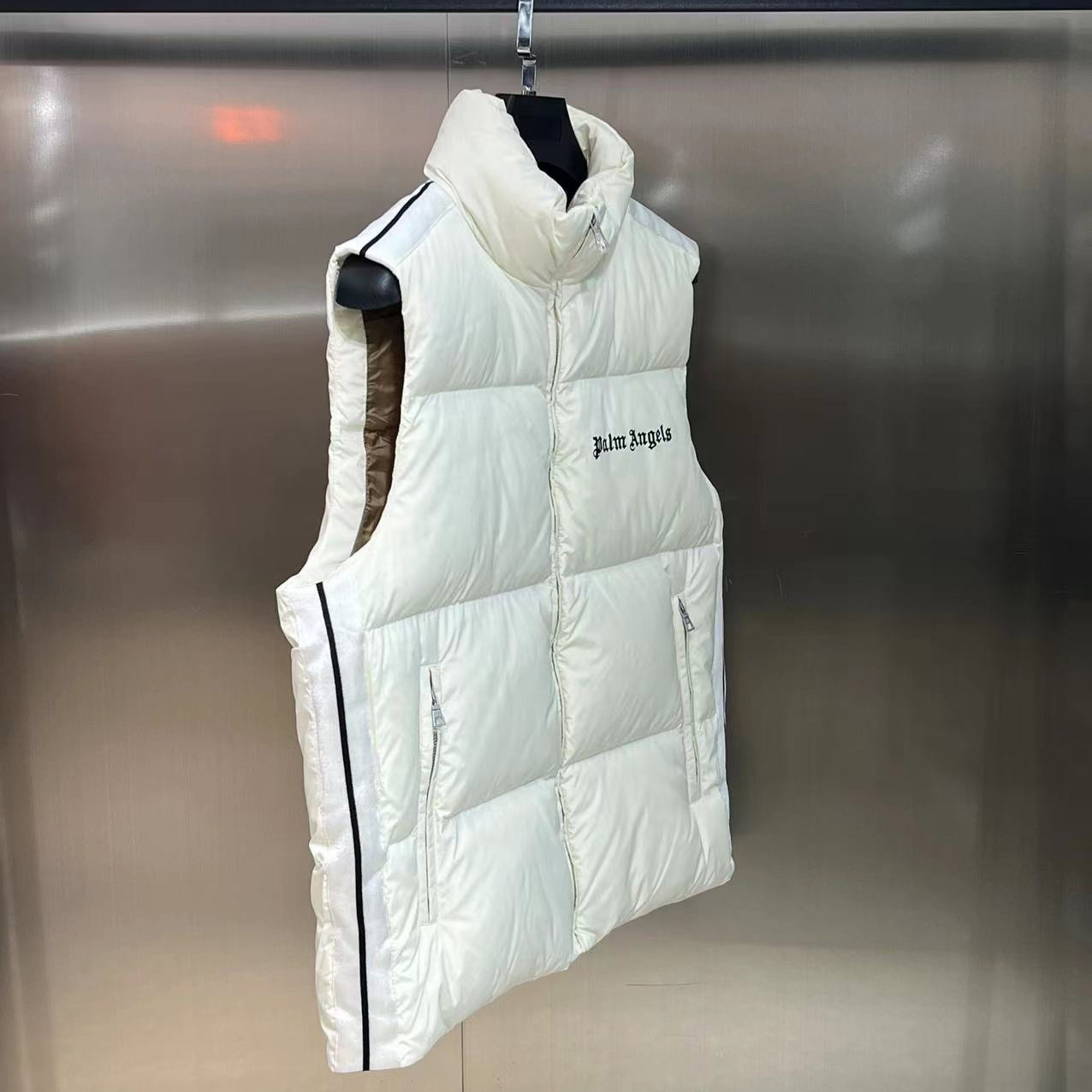 Moncler x Palm Angels Rodman Padded Gilet - PerfectKickZ