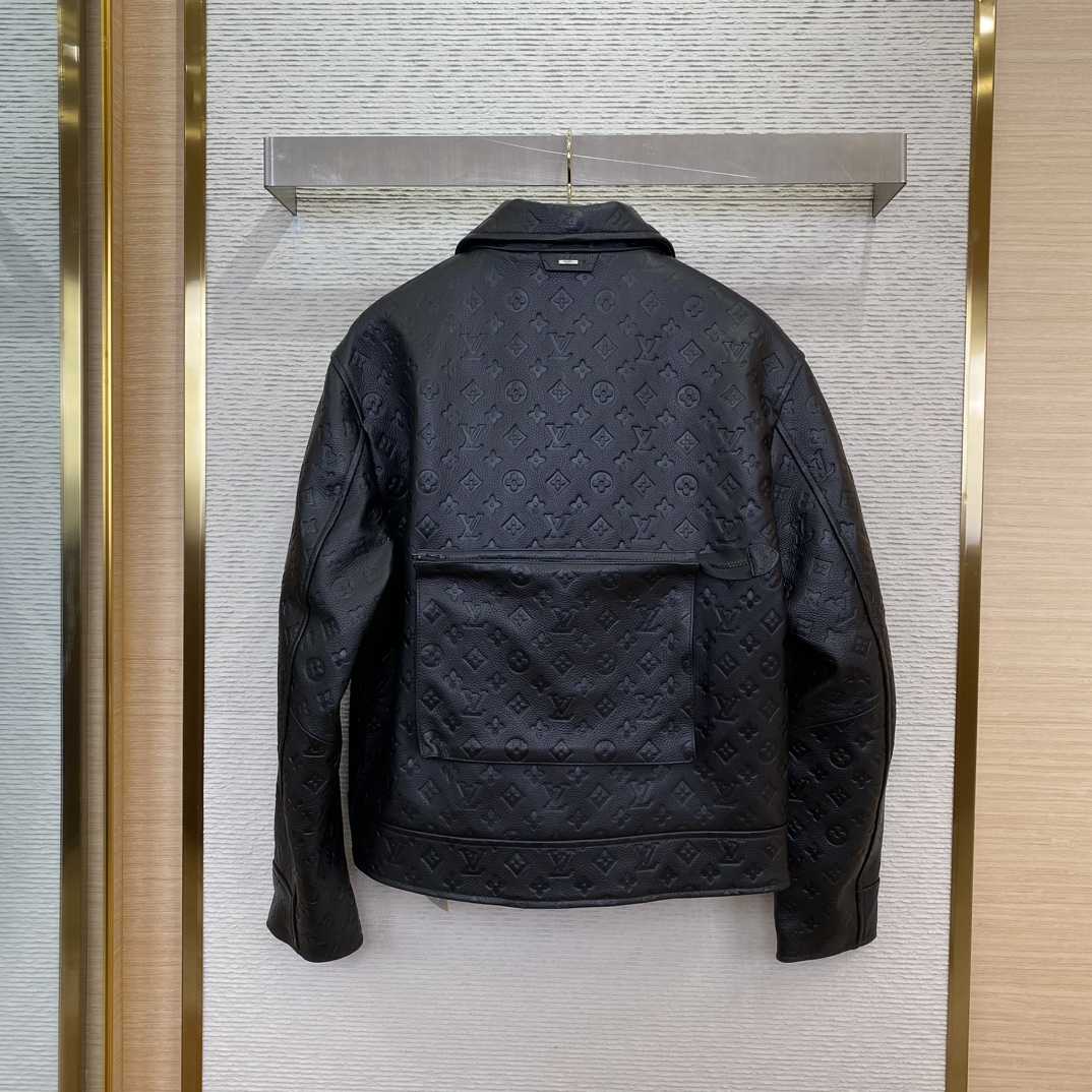 Louis Vuitton Monogram Embossed Utility Jacket    - PerfectKickZ