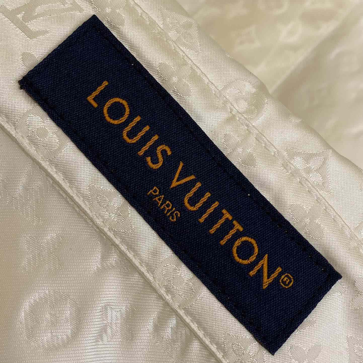 Louis Vuitton Monogram Long-Sleeved Silk Shirt - PerfectKickZ