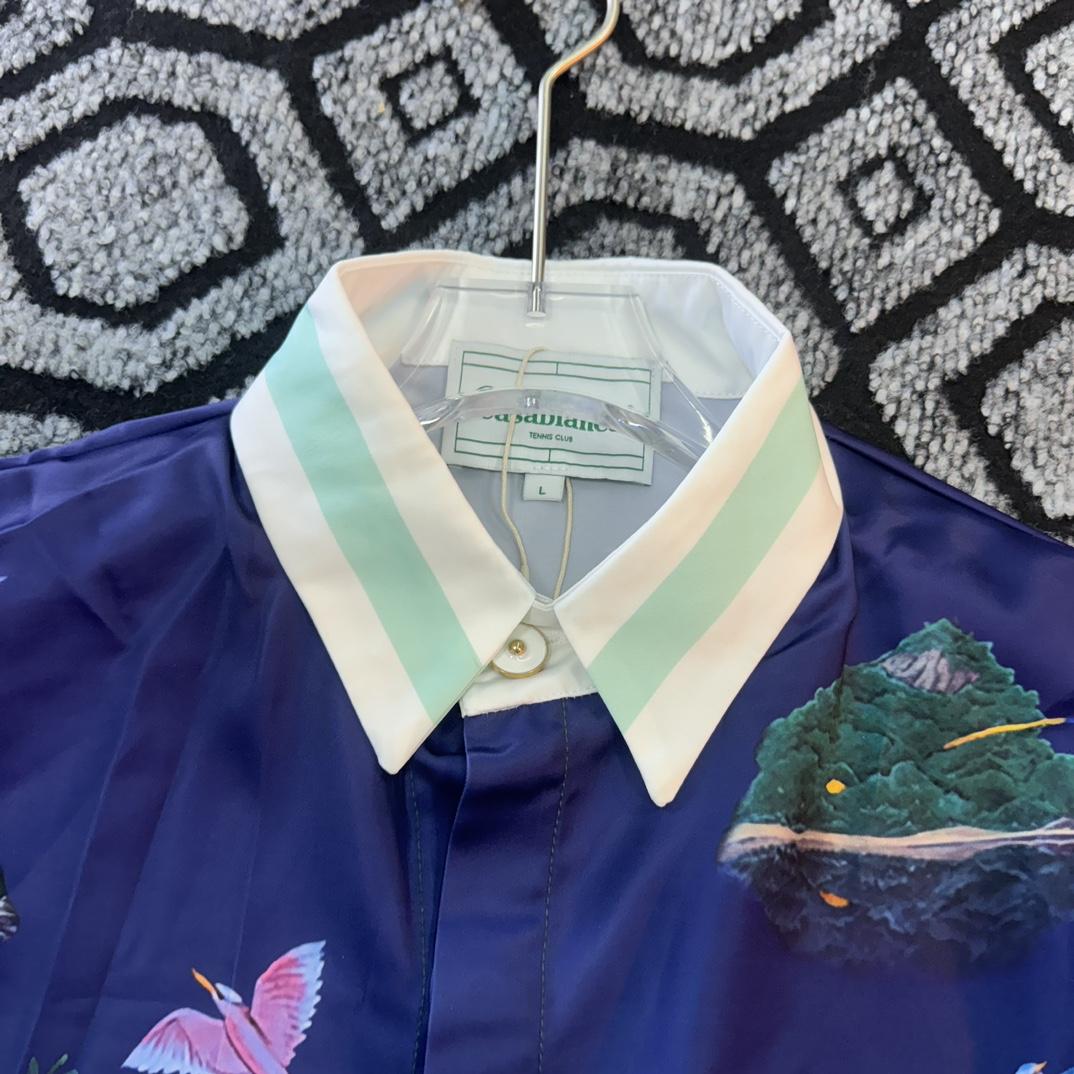 Casablanca Silk-Twill Shirt - PerfectKickZ
