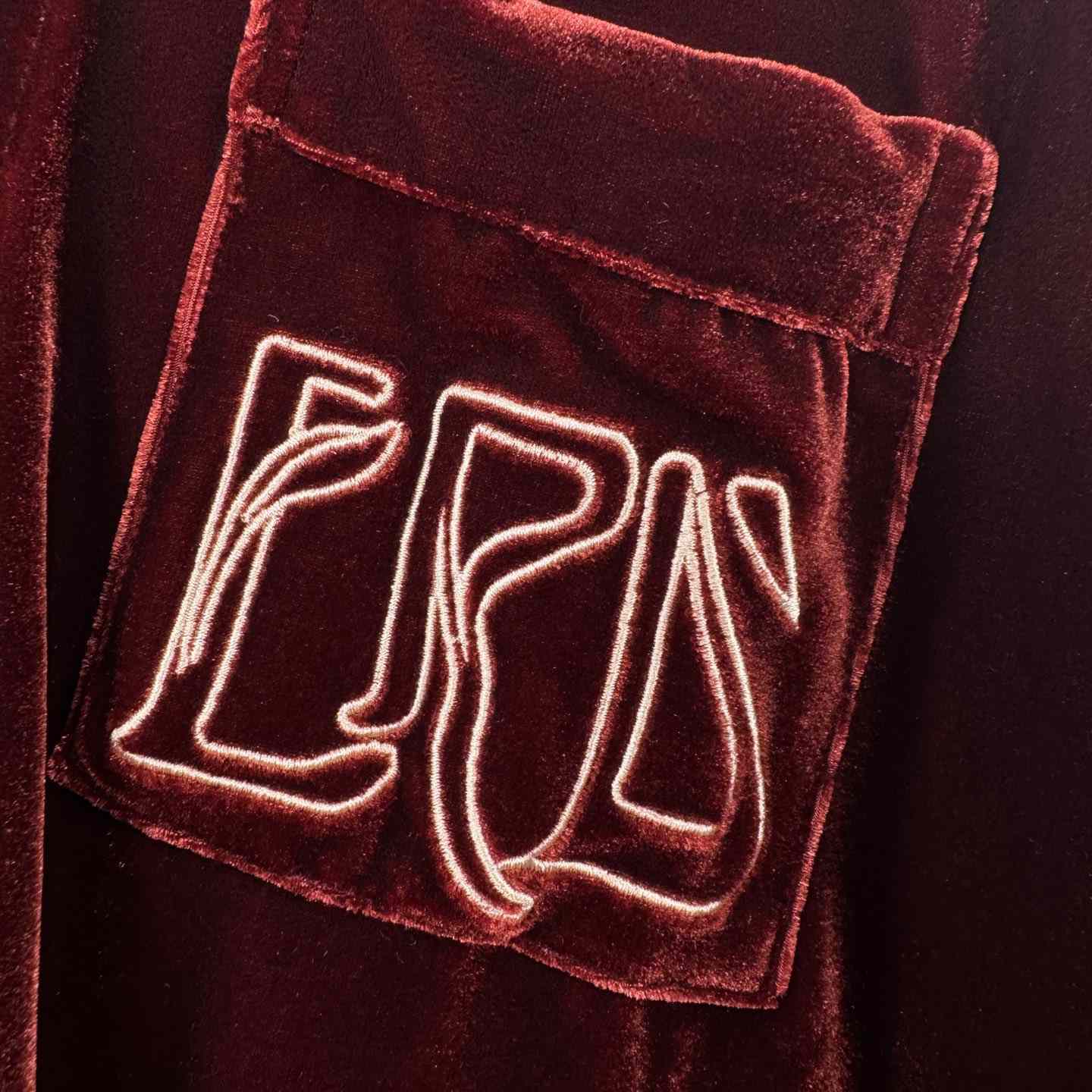 Enfants Riches Deprimes Red Velvet Shirt Coat - PerfectKickZ