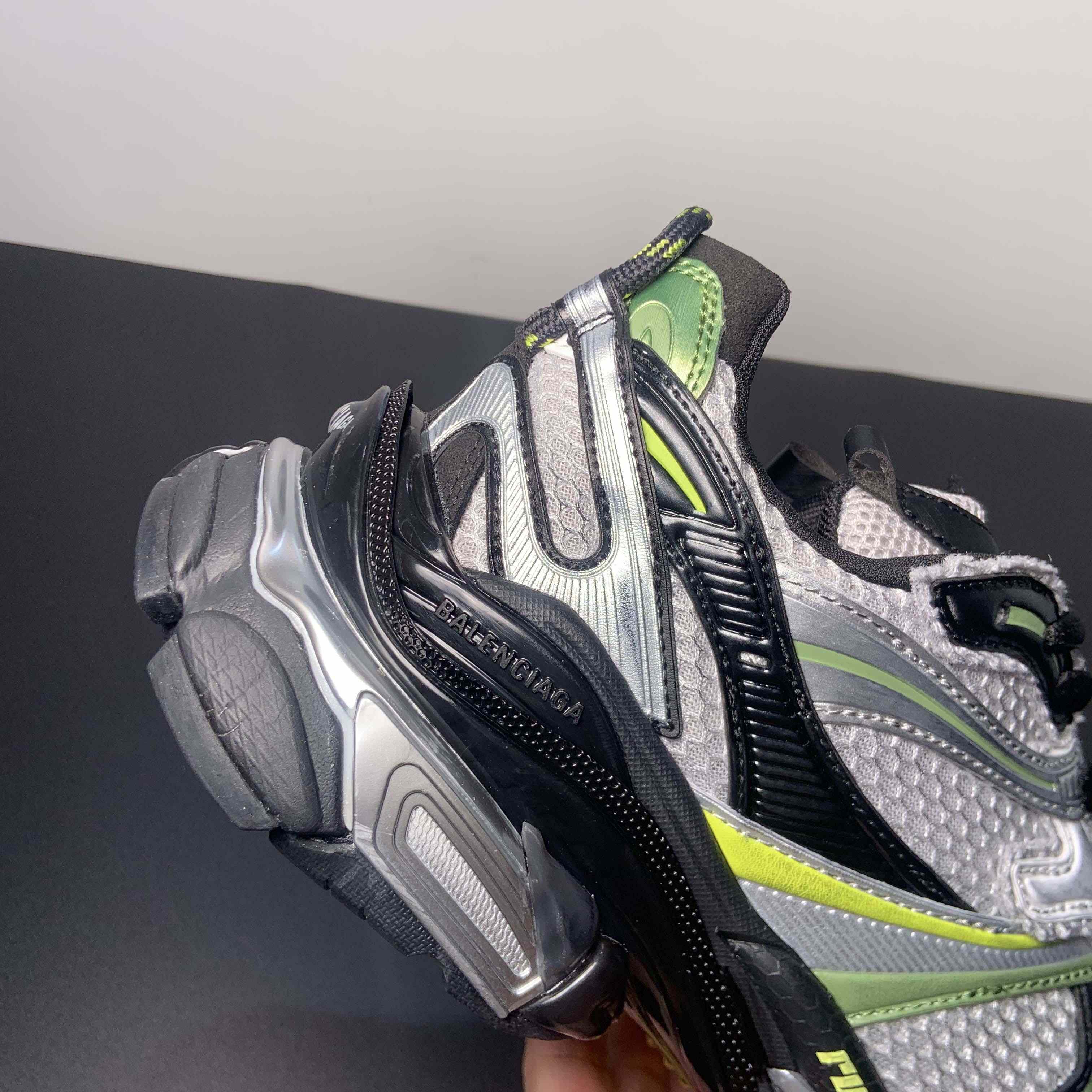 Balenciaga Runner 2.0 Sneaker In Silver - PerfectKickZ