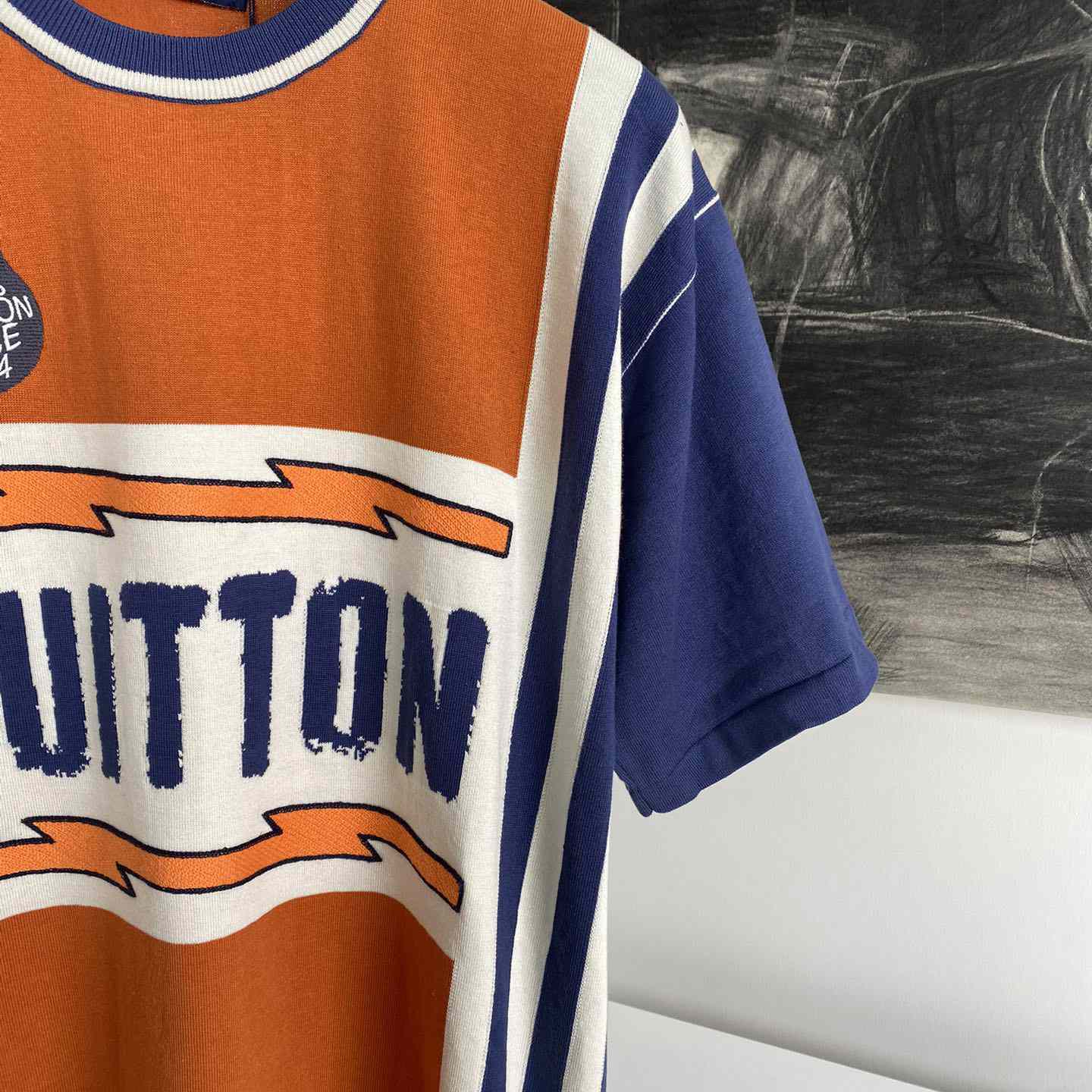 Louis Vuitton Short-Sleeved Cotton T-Shirt - PerfectKickZ