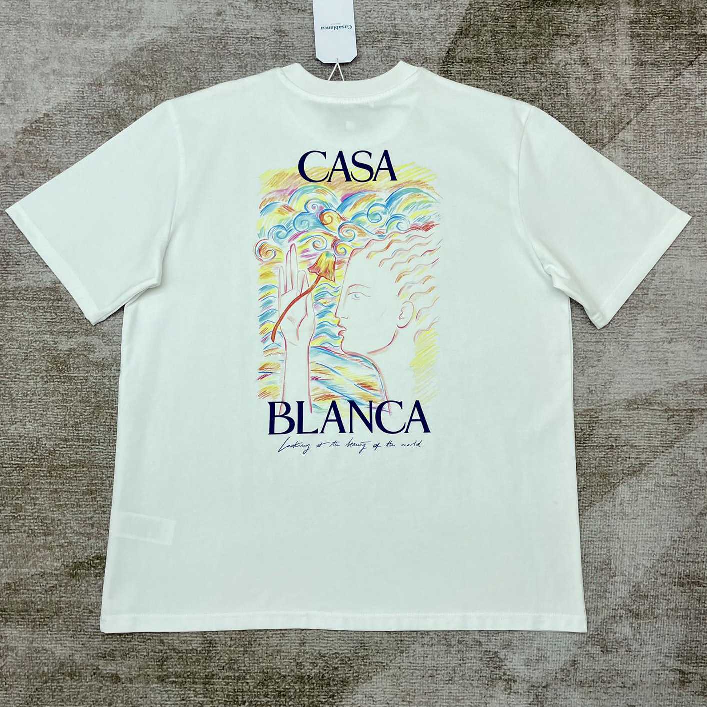 Casablanca Mushroom Goddess T-shirt   C908 - PerfectKickZ