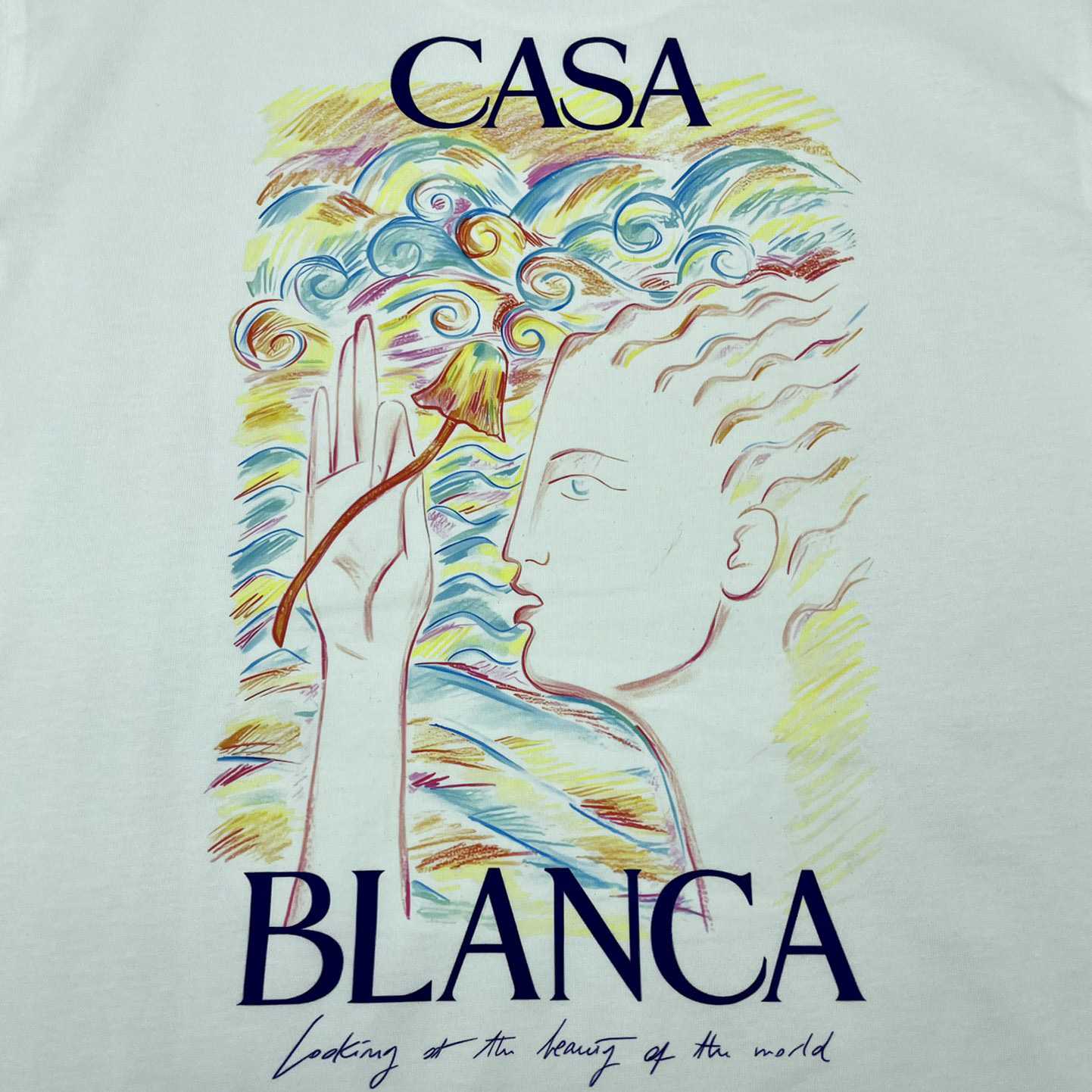 Casablanca Mushroom Goddess T-shirt   C908 - PerfectKickZ