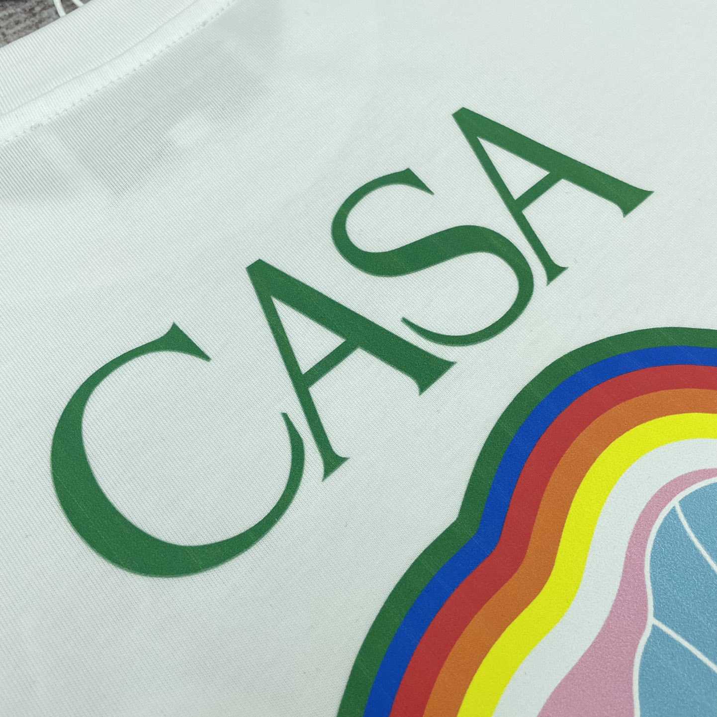 Casablanca Cotton T-shirt    C921 - PerfectKickZ
