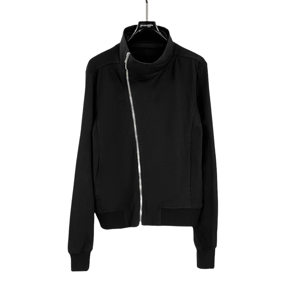 Rick Owens Off-centre Zip-up Jacket - PerfectKickZ