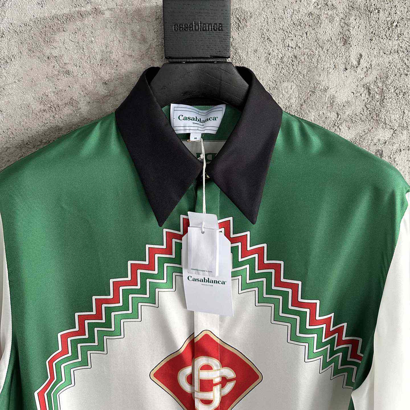Casablanca Futuro Optimisto Print Shir - PerfectKickZ
