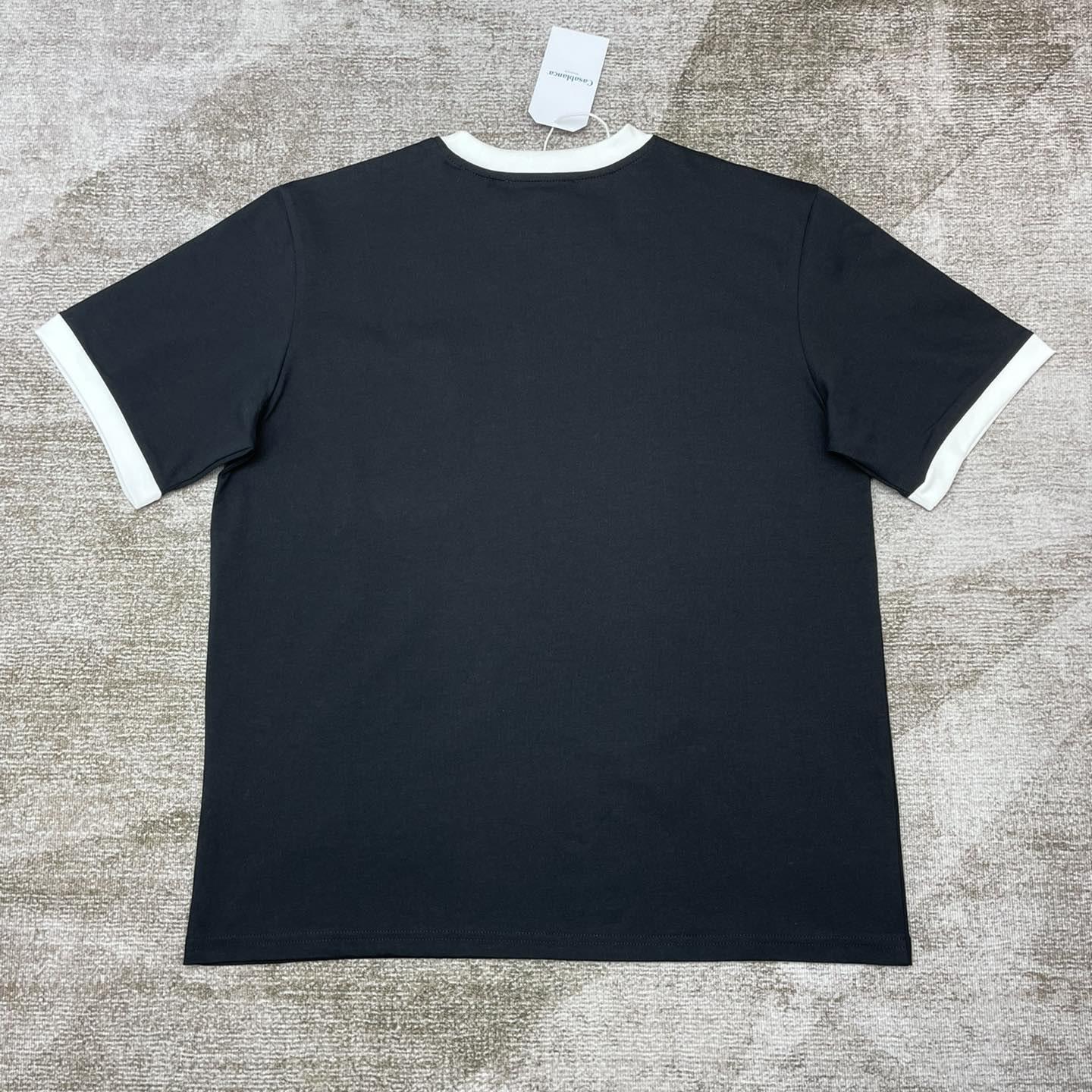 Casablanca Cotton T-Shirt   C910 - PerfectKickZ